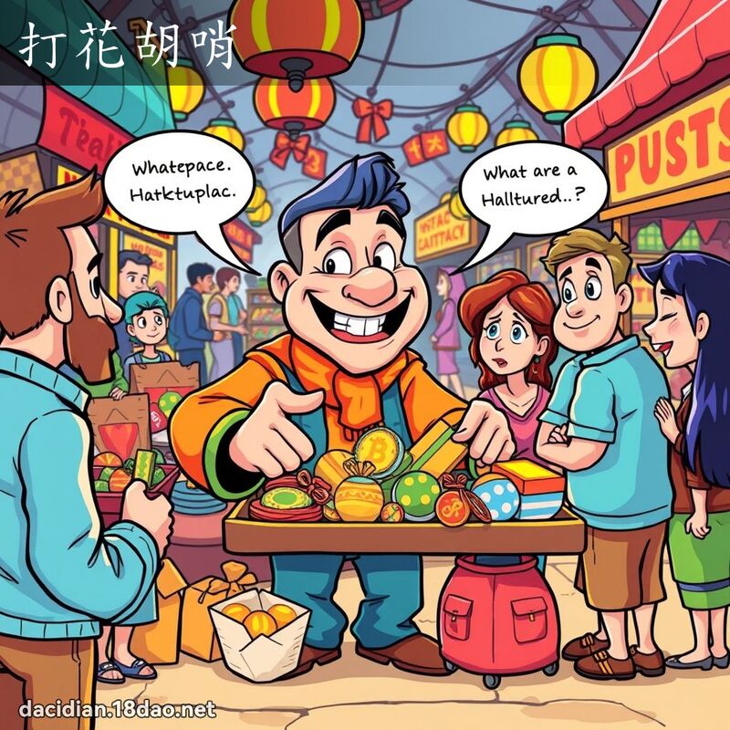 打花胡哨 - 国语大辞典配图