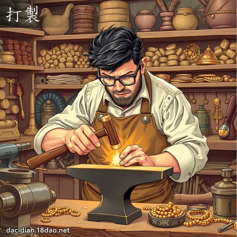 打製 - 國語大辭典配圖