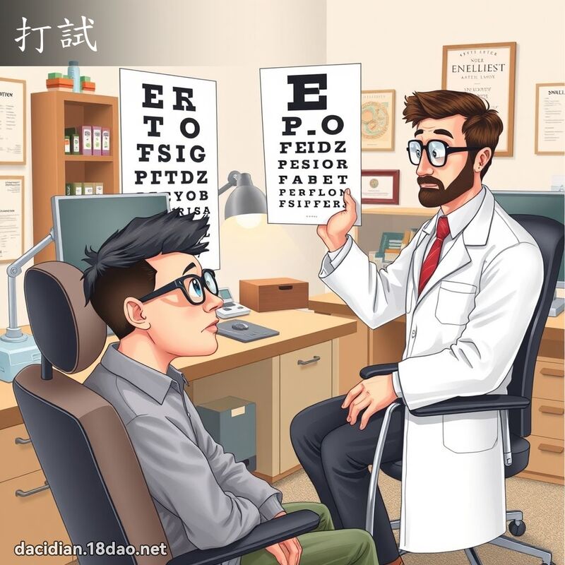 打試 - 國語大辭典配圖