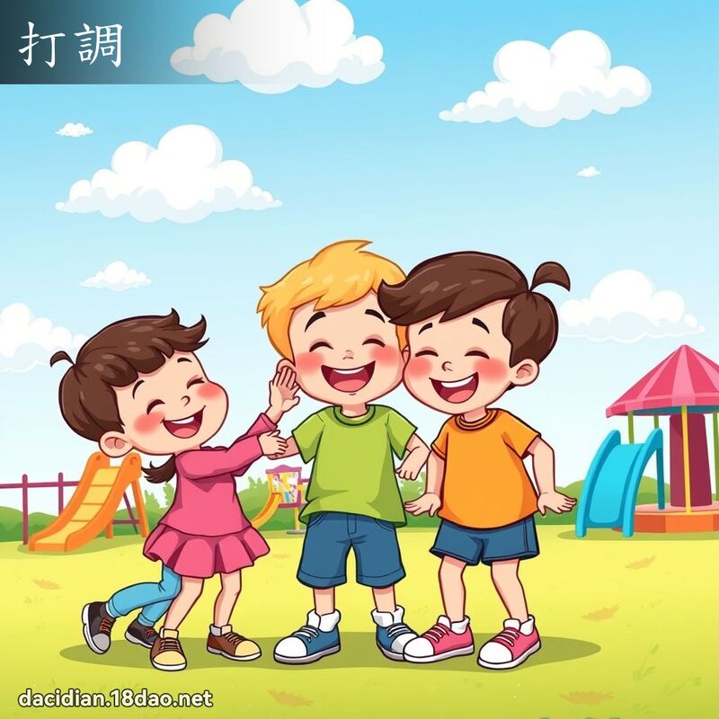 打調 - 國語大辭典配圖