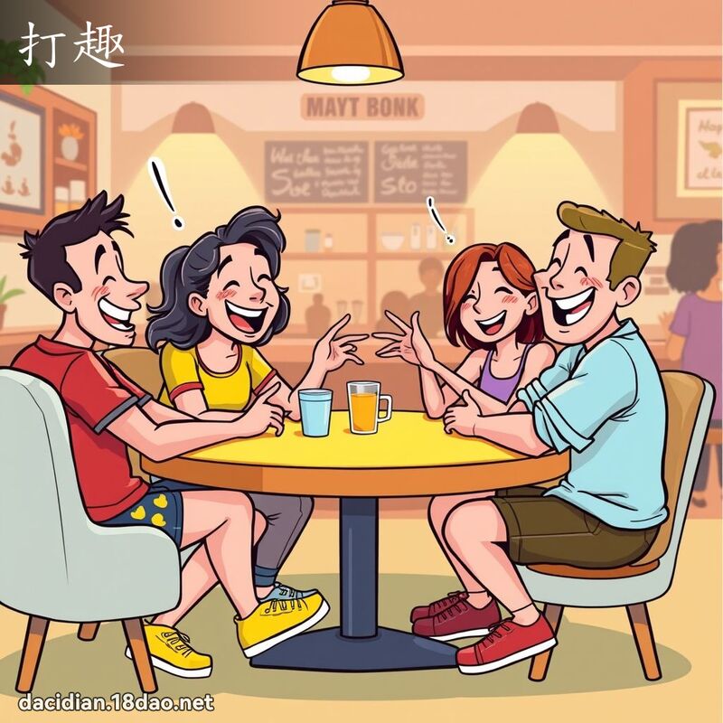 打趣 - 國語大辭典配圖