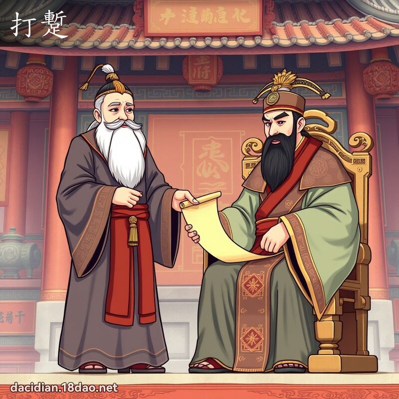 打蹔 - 国语大辞典配图