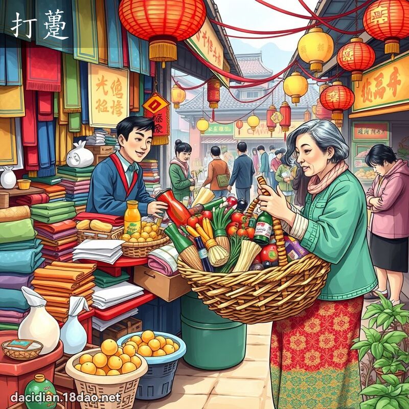 打躉 - 國語大辭典配圖