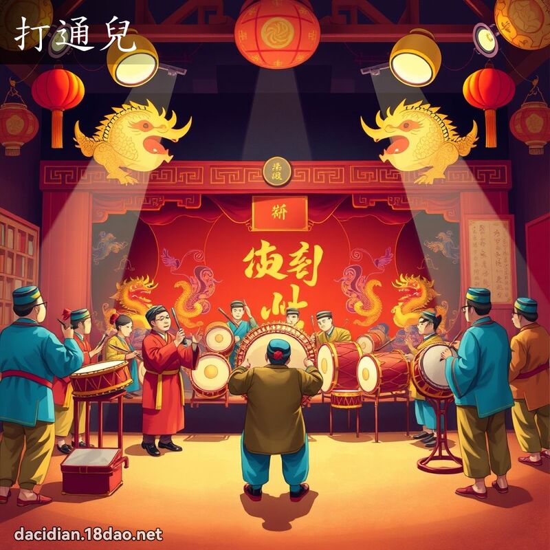 打通兒 - 國語大辭典配圖