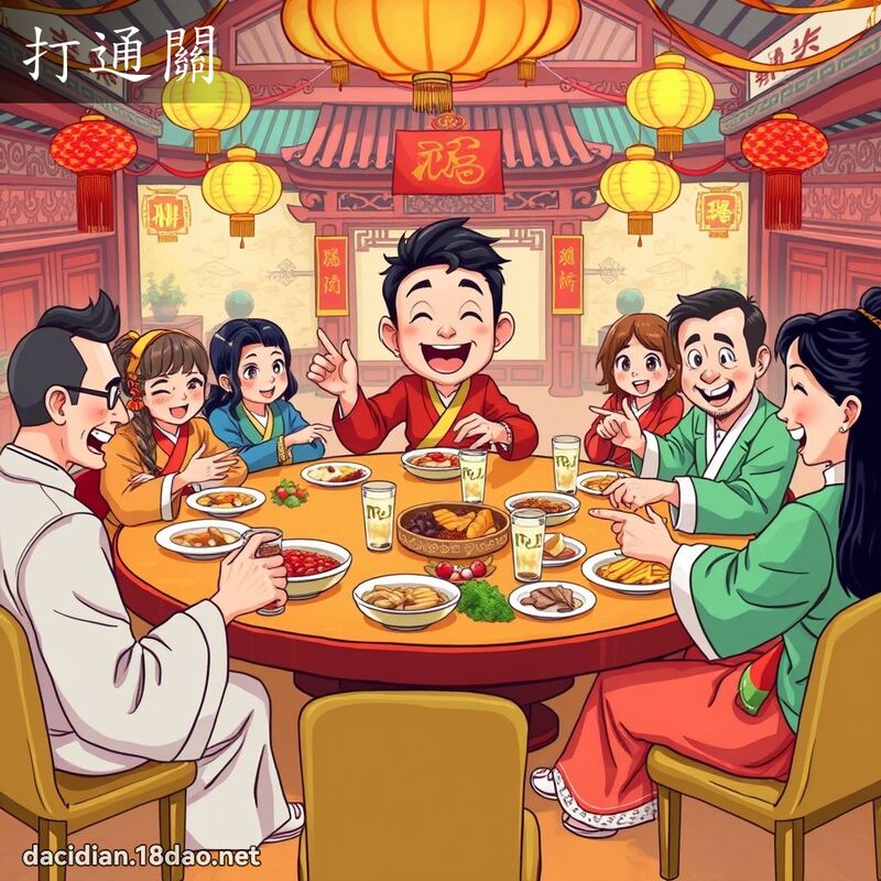 打通關 - 國語大辭典配圖