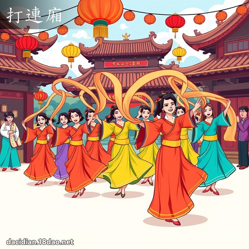 打连厢 - 国语大辞典配图