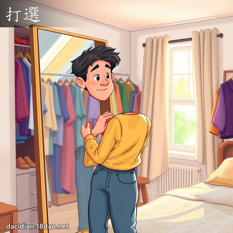 打選 - 國語大辭典配圖