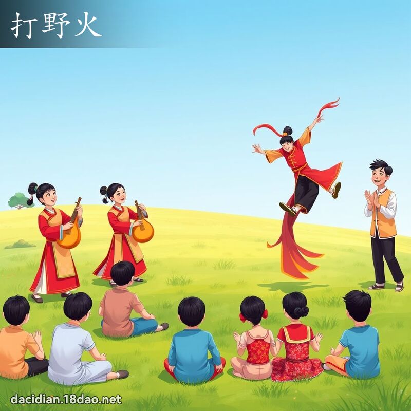 打野火 - 国语大辞典配图