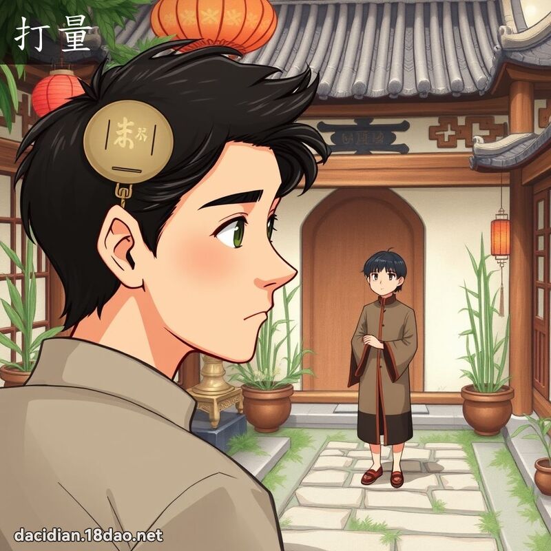 打量 - 國語大辭典配圖