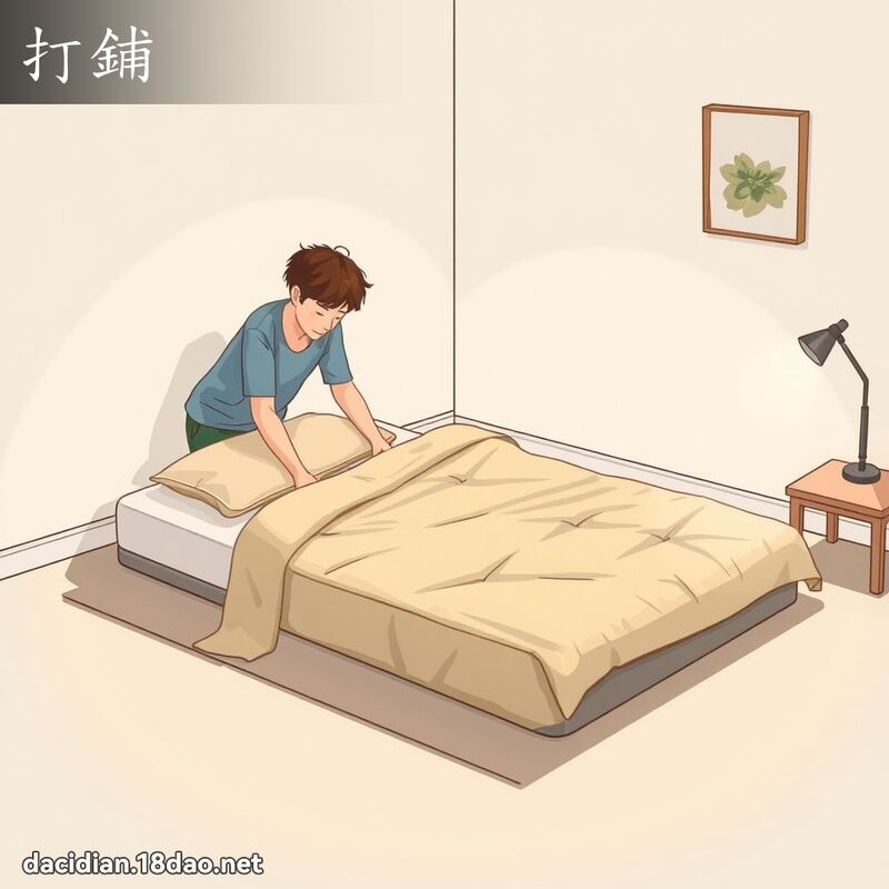 打铺 - 国语大辞典配图