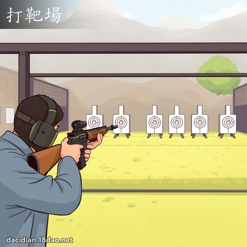 打靶場 - 國語大辭典配圖