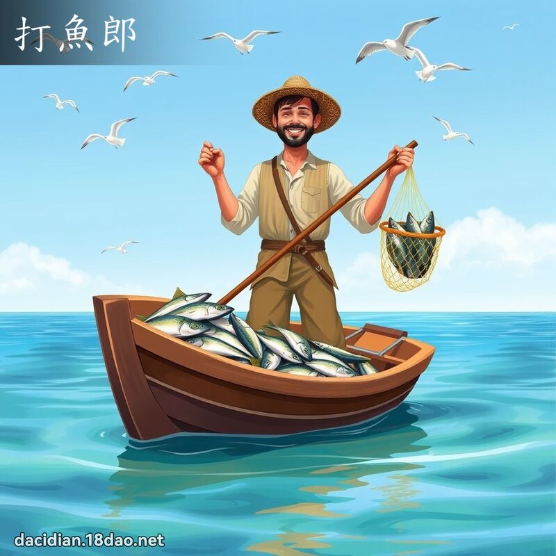 打鱼郎 - 国语大辞典配图