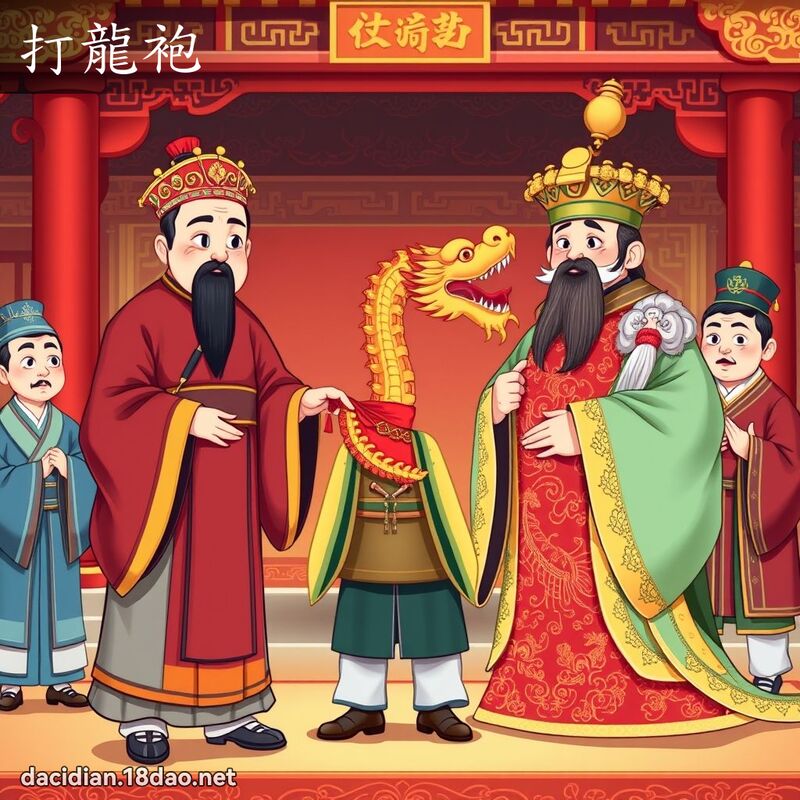 打龙袍 - 国语大辞典配图