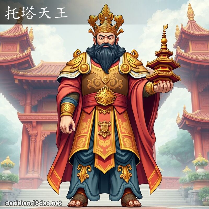 托塔天王 - 國語大辭典配圖