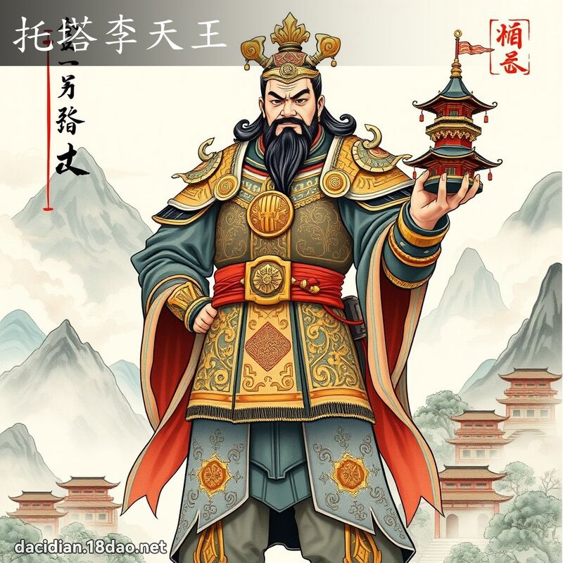 托塔李天王 - 国语大辞典配图