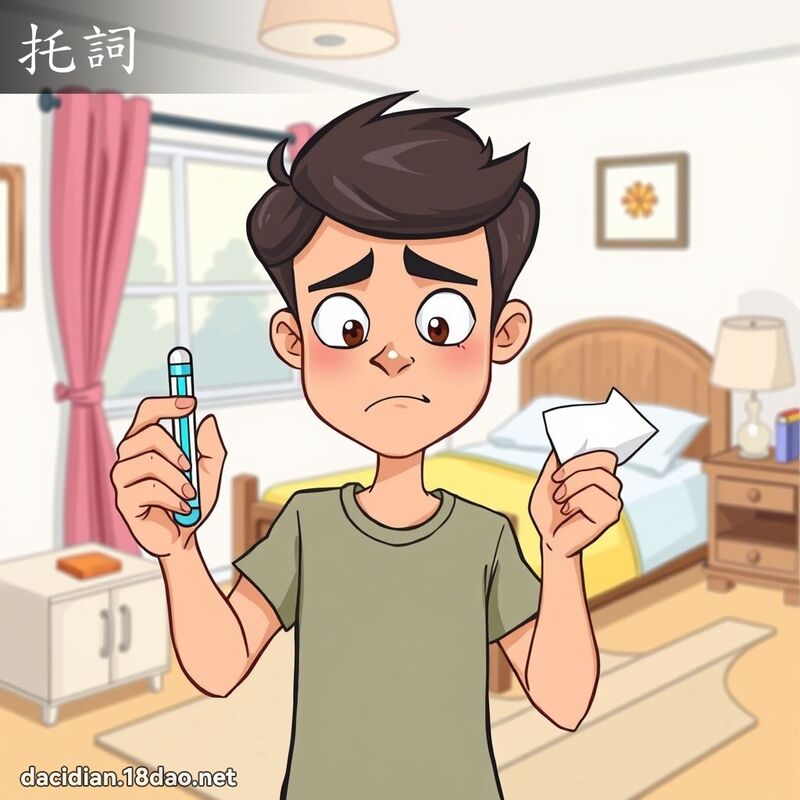 托词 - 国语大辞典配图