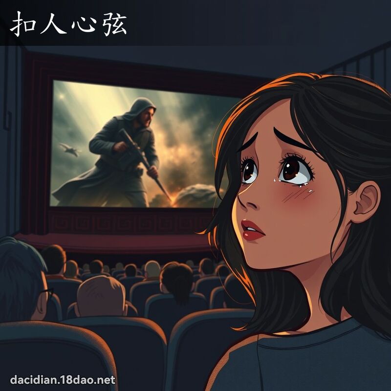 扣人心弦 - 國語大辭典配圖