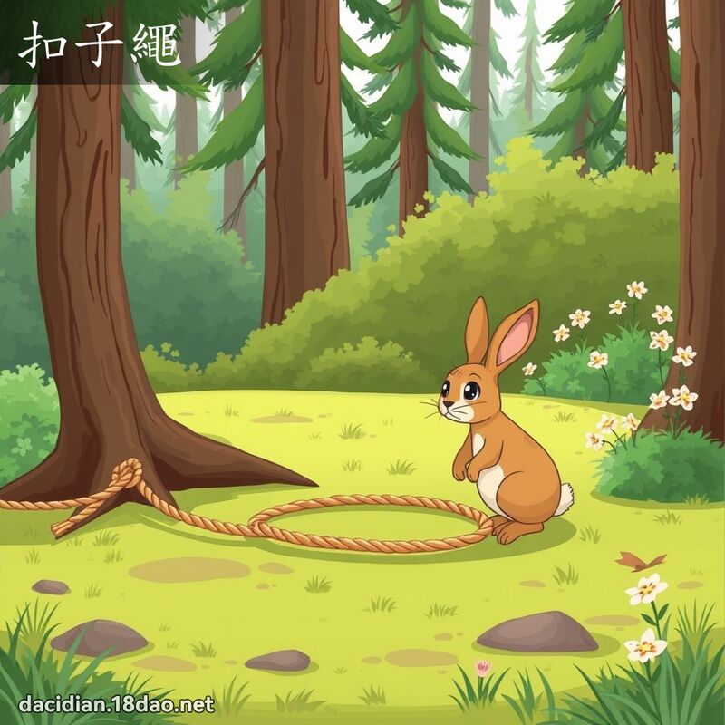 扣子繩 - 國語大辭典配圖