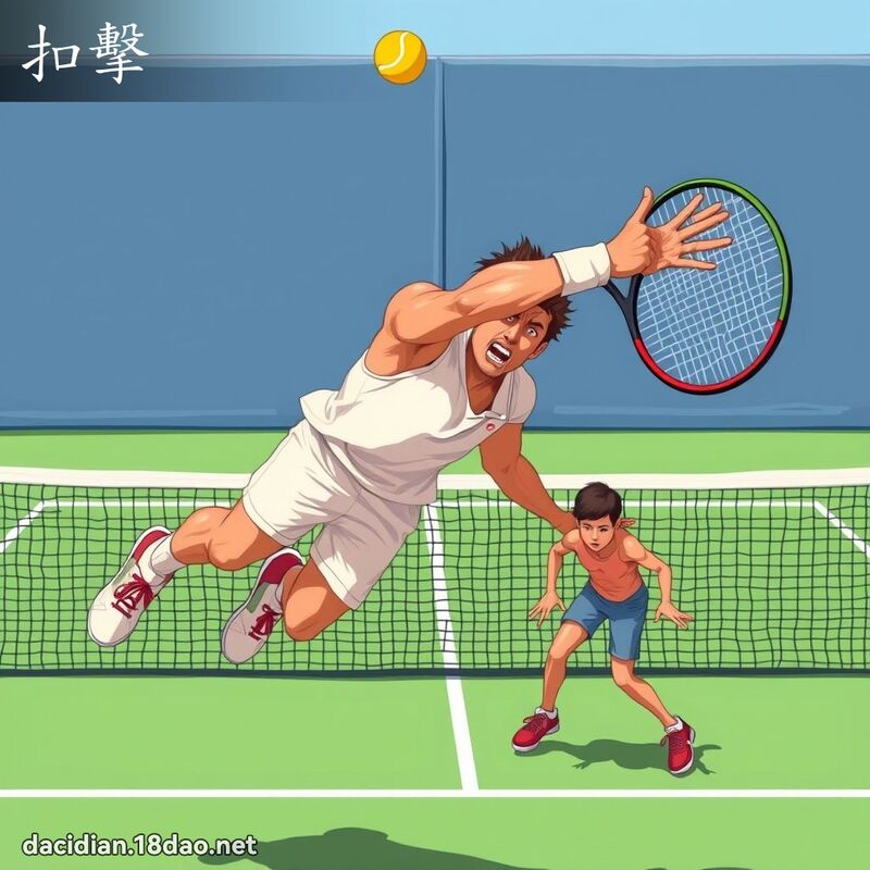 扣击 - 国语大辞典配图
