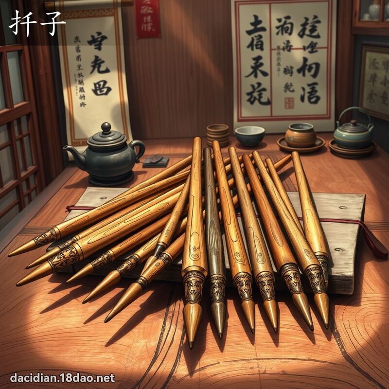 扦子 - 国语大辞典配图