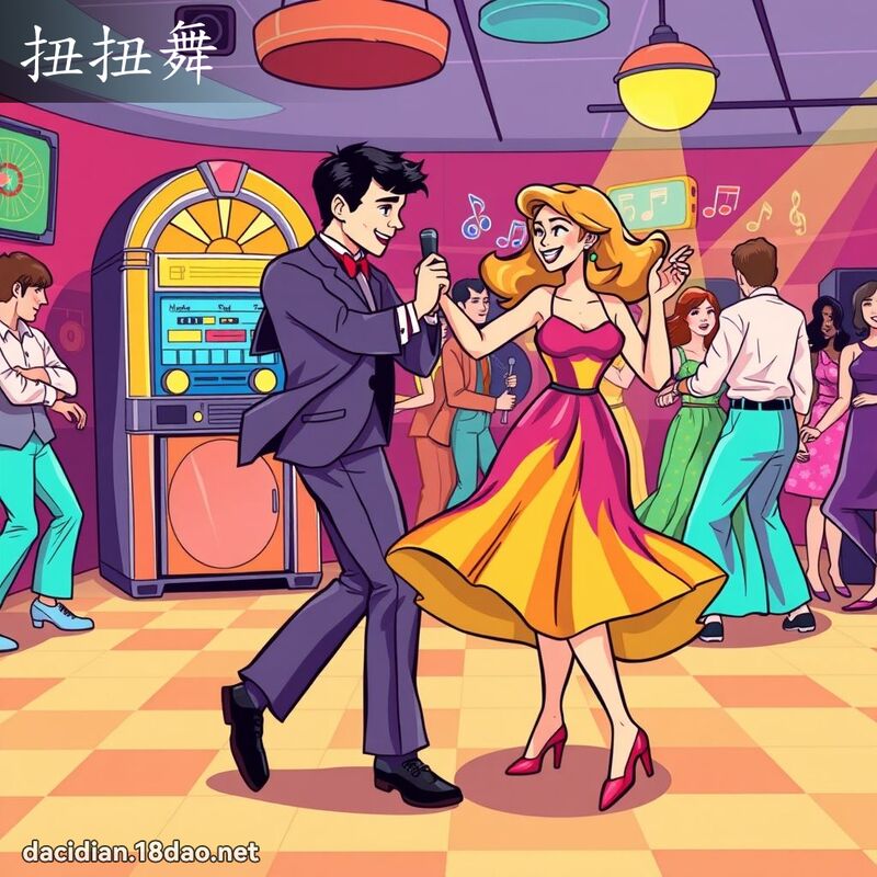扭扭舞 - 国语大辞典配图