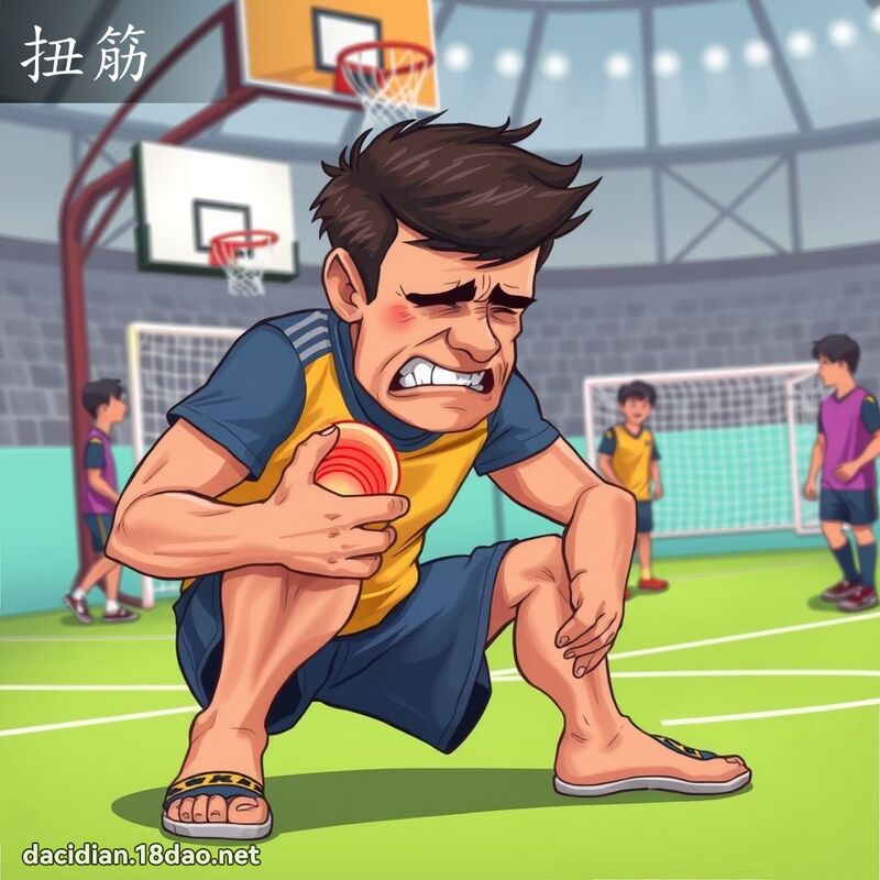 扭筋 - 國語大辭典配圖