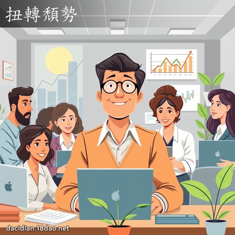 扭转颓势 - 国语大辞典配图