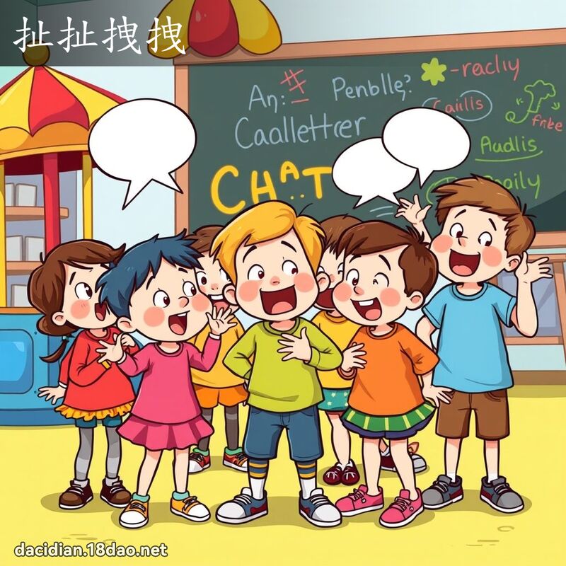 扯扯拽拽 - 国语大辞典配图