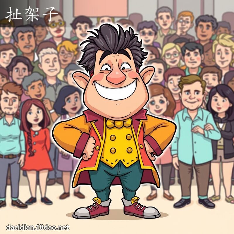 扯架子 - 國語大辭典配圖