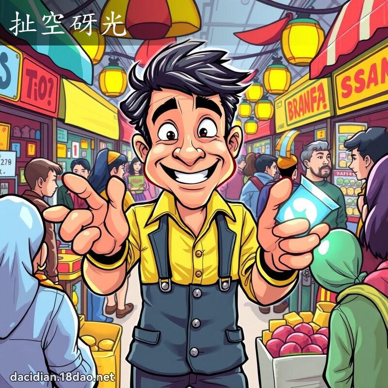 扯空砑光 - 國語大辭典配圖