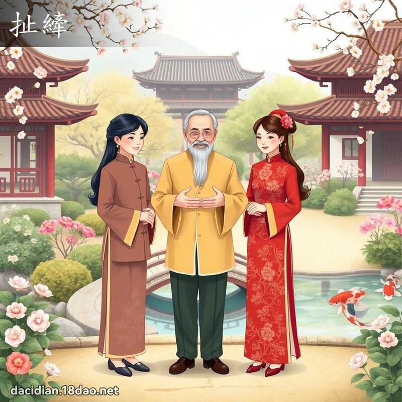 扯縴 - 国语大辞典配图