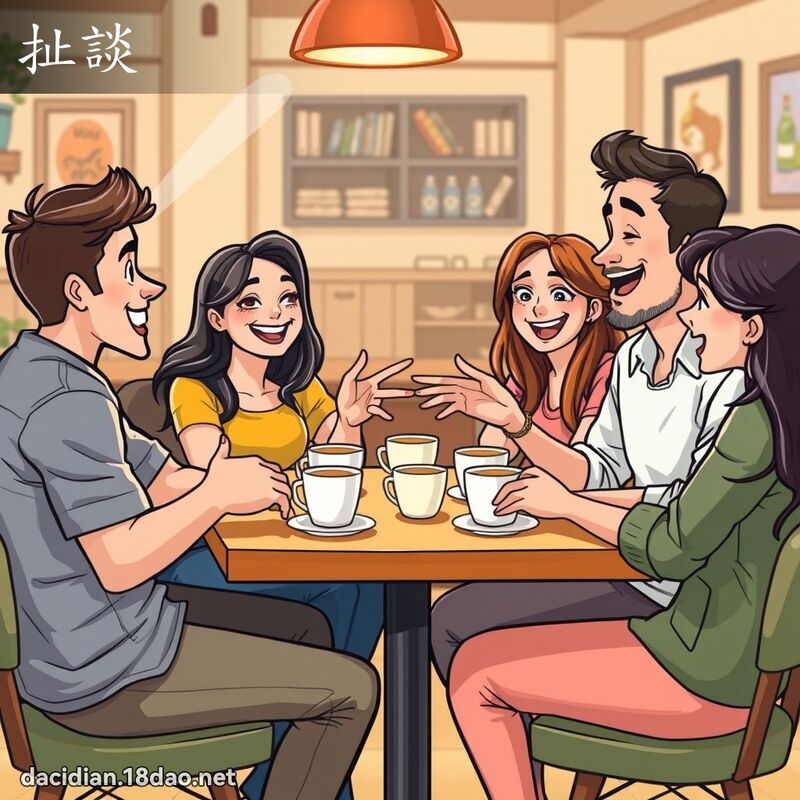 扯談 - 國語大辭典配圖