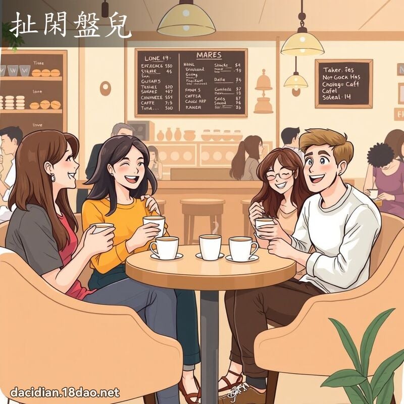 扯閑盤兒 - 國語大辭典配圖