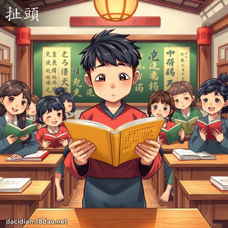 扯头 - 国语大辞典配图