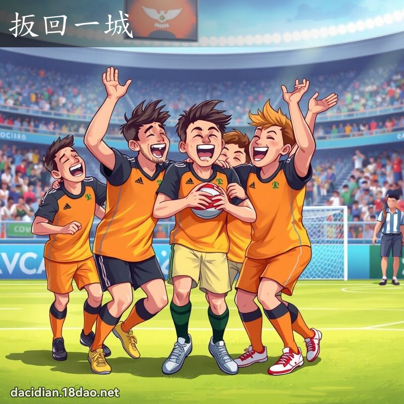 扳回一城 - 国语大辞典配图