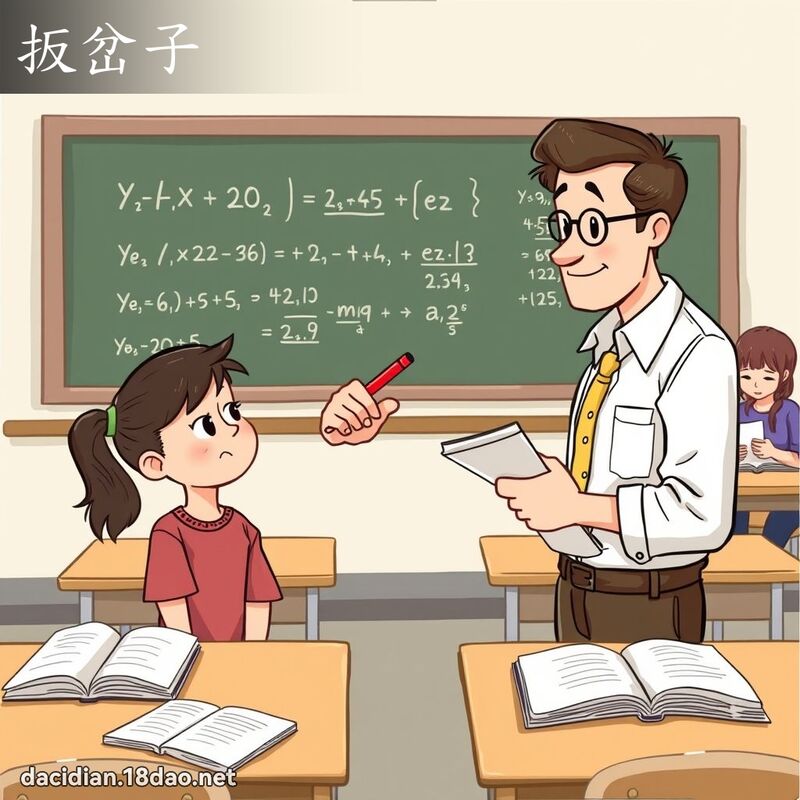 扳岔子 - 国语大辞典配图