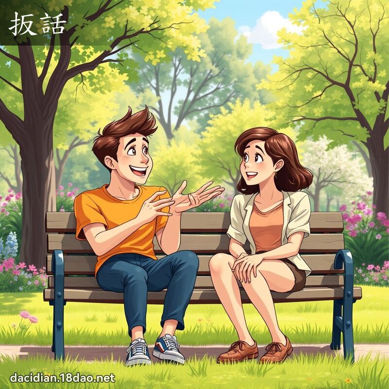 扳话 - 国语大辞典配图
