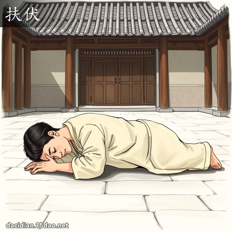 扶伏 - 國語大辭典配圖