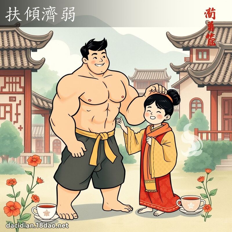 扶傾濟弱 - 國語大辭典配圖
