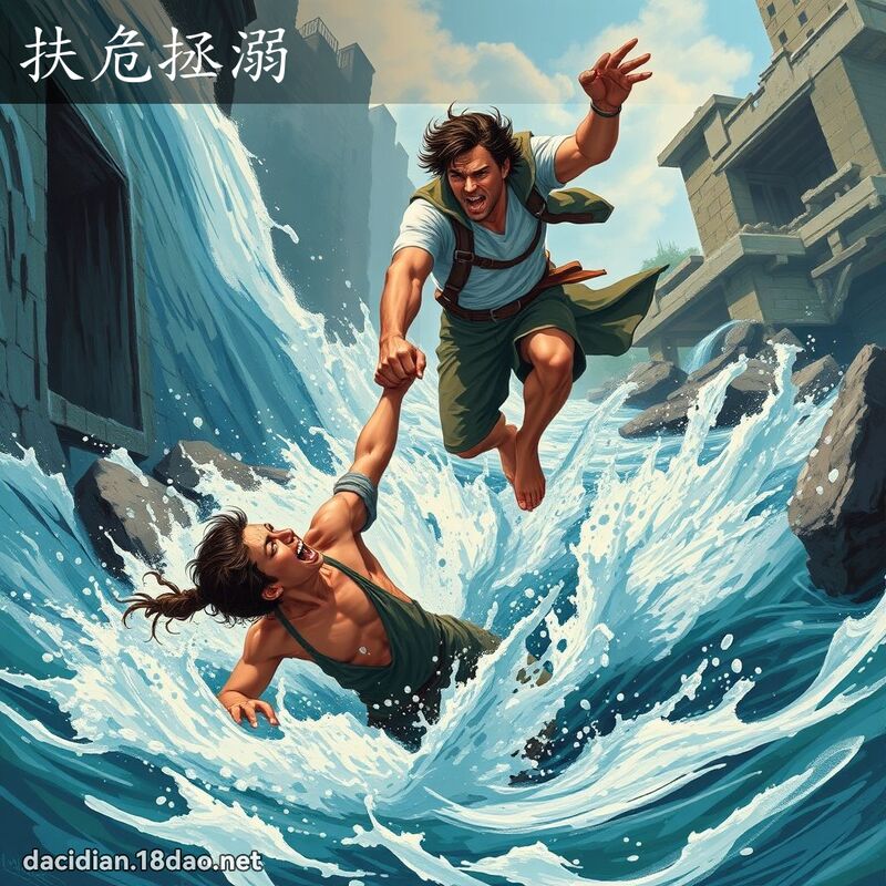 扶危拯溺 - 國語大辭典配圖