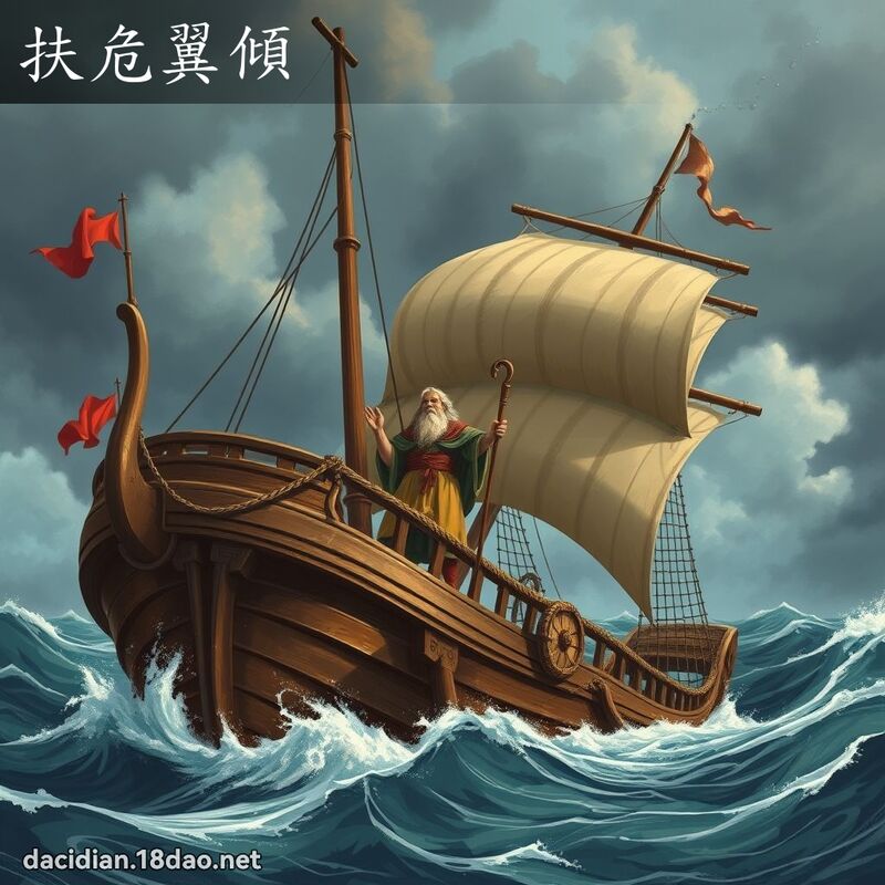 扶危翼倾 - 国语大辞典配图