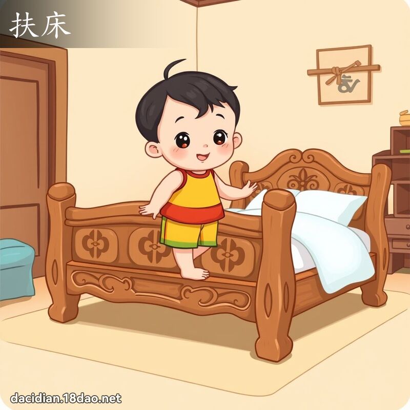 扶床 - 國語大辭典配圖