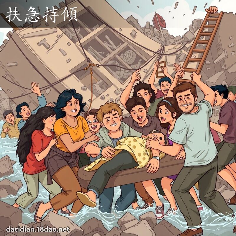 扶急持倾 - 国语大辞典配图