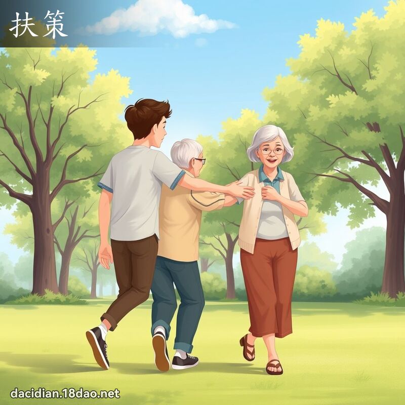 扶策 - 国语大辞典配图