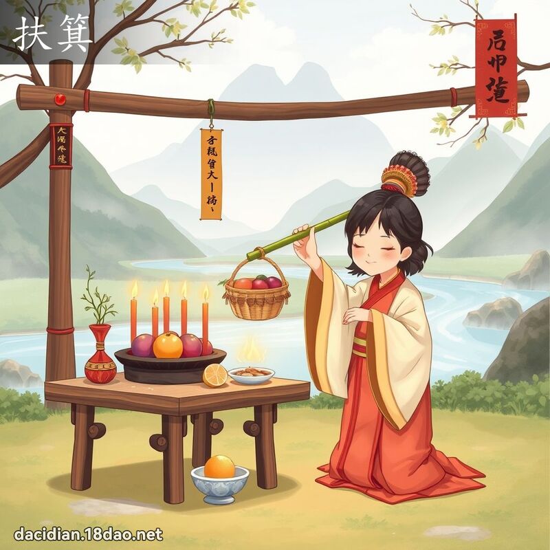 扶箕 - 国语大辞典配图