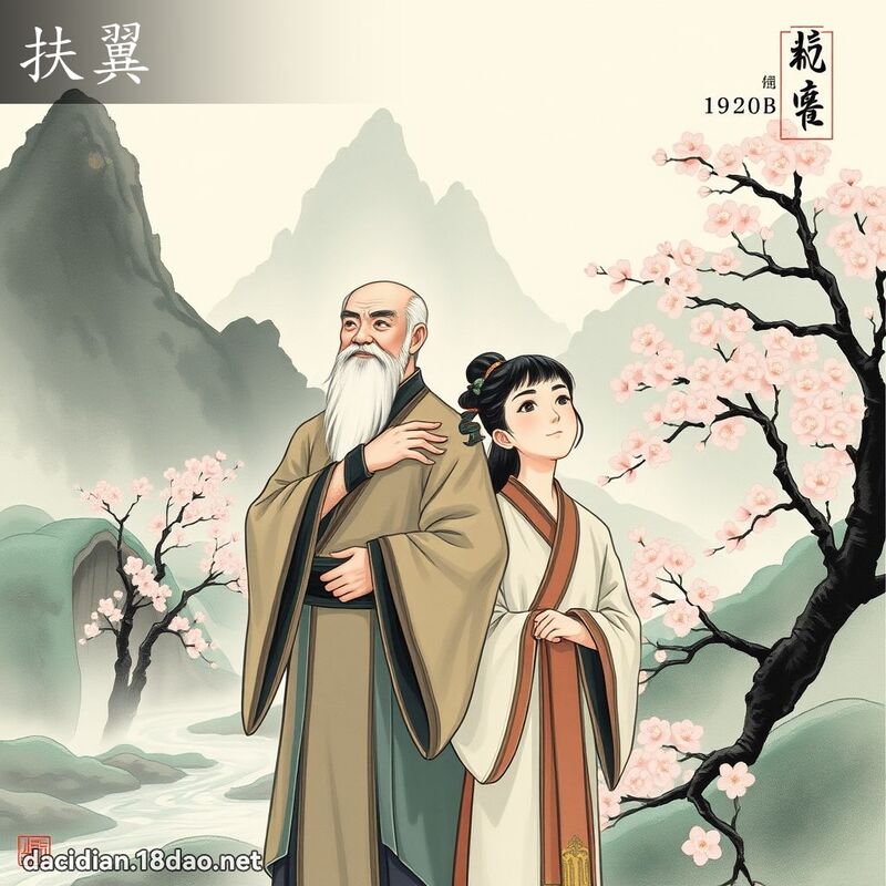 扶翼 - 國語大辭典配圖