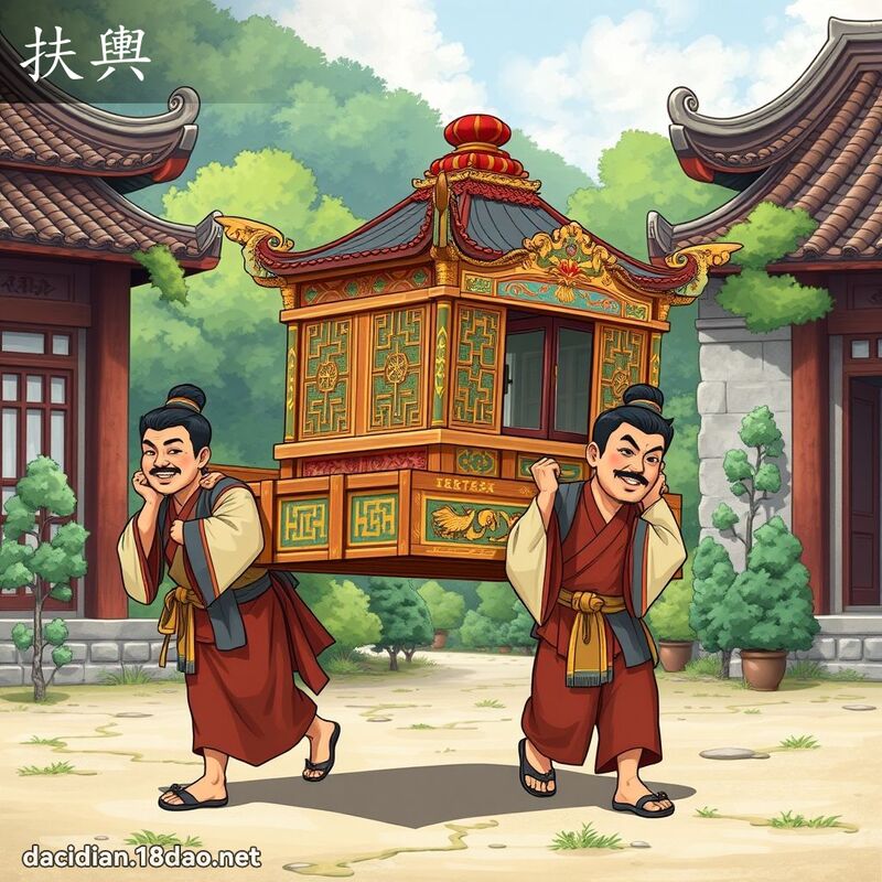 扶輿 - 國語大辭典配圖