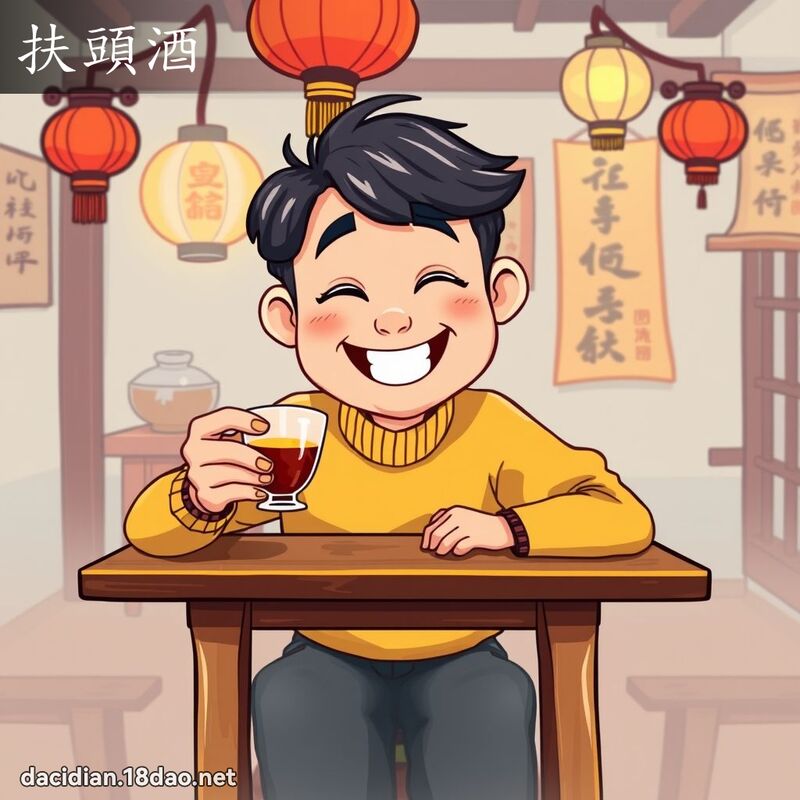 扶頭酒 - 國語大辭典配圖