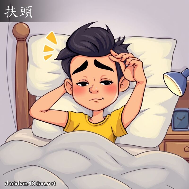 扶头 - 国语大辞典配图