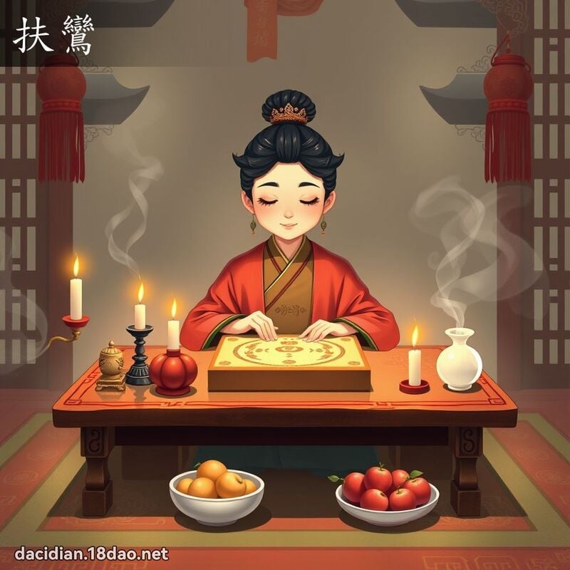 扶鸞 - 國語大辭典配圖